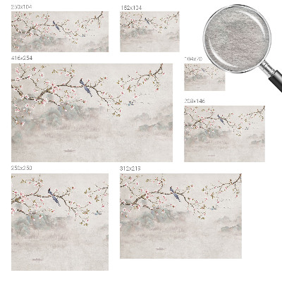 Moderna fototapeta Orientalska pokrajina