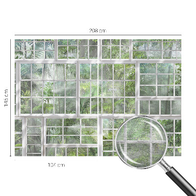 Dekorativna fototapeta Zeleni gozd