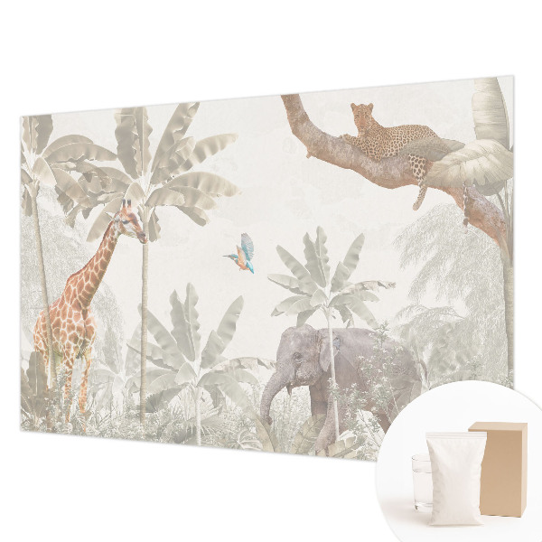 Stenska dekoracija fototapeta Tropska oaza