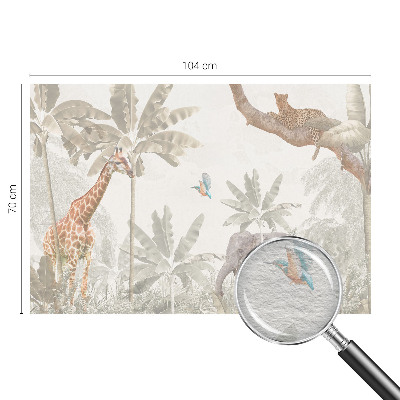 Stenska dekoracija fototapeta Tropska oaza