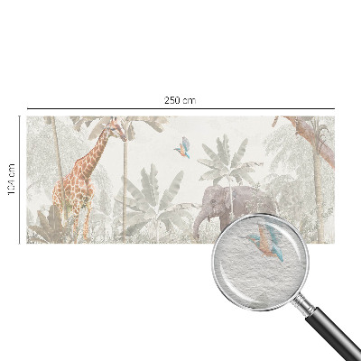 Stenska dekoracija fototapeta Tropska oaza