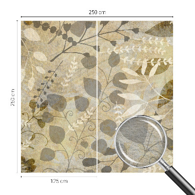 Fototapeta Listi vejic