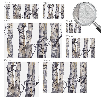 Foto tapeta Aspen gozd