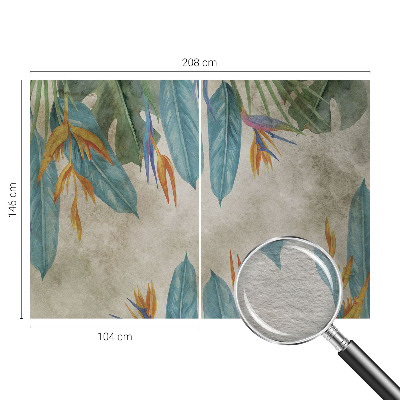 Flis fototapeta Tropsko cvetje