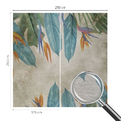 Flis fototapeta Tropsko cvetje