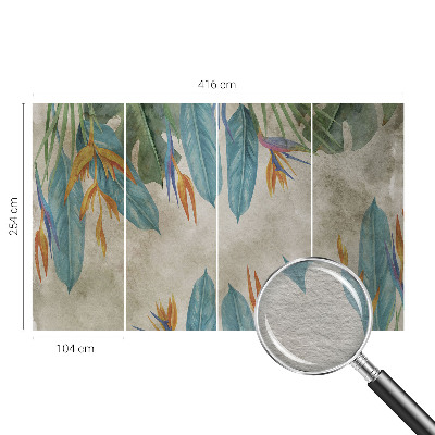 Flis fototapeta Tropsko cvetje