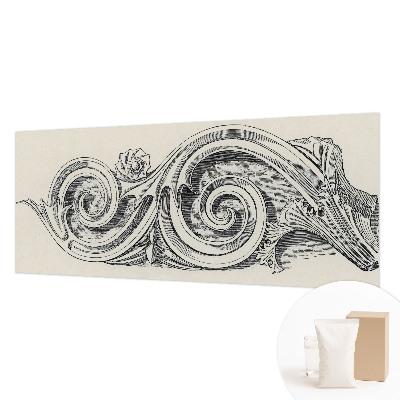 Netkana fototapeta Rastlinski okras