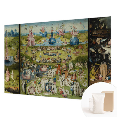 Tiskana fototapeta flis Skrivni vrt