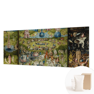 Tiskana fototapeta flis Skrivni vrt