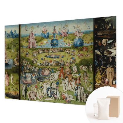 Tiskana fototapeta flis Skrivni vrt