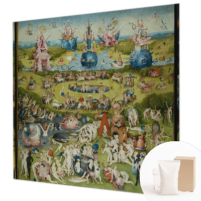 Tiskana fototapeta flis Skrivni vrt