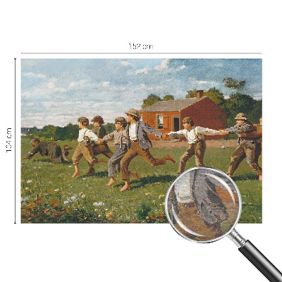 Flis fototapeta za otroško sobo z motivom z veselo zabavo