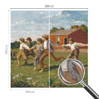 Flis fototapeta za otroško sobo z motivom z veselo zabavo