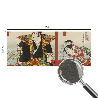 Moderna fototapeta z motivom japonskega gledališča