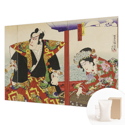 Moderna fototapeta z motivom japonskega gledališča
