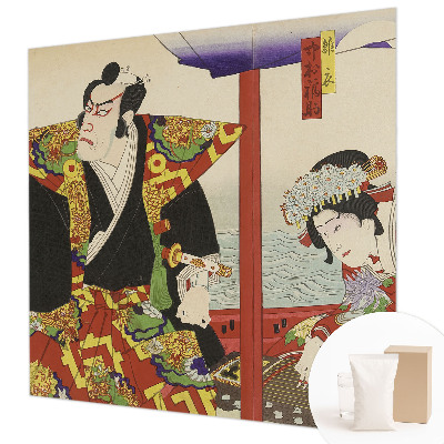 Moderna fototapeta z motivom japonskega gledališča