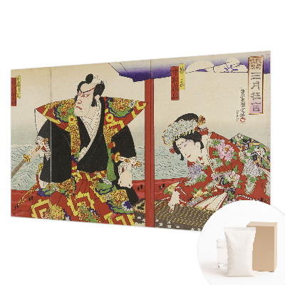 Moderna fototapeta z motivom japonskega gledališča