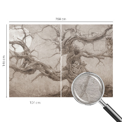 Visokokakovostna fototapeta Nočne ptice