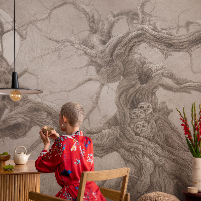 Visokokakovostna fototapeta Nočne ptice