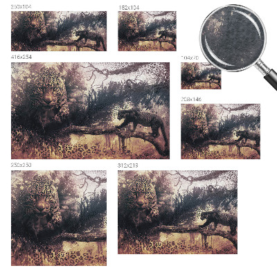 Fototapeta s tiskom Gozdna tema