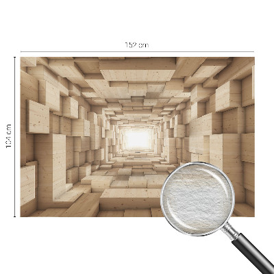 Foto tapeta z motivom lesenega tunela