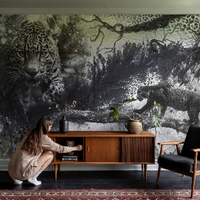 Fototapeta Abstraktni leopardi