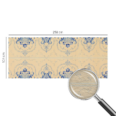 Flis fototapeta Modri ​​okraski