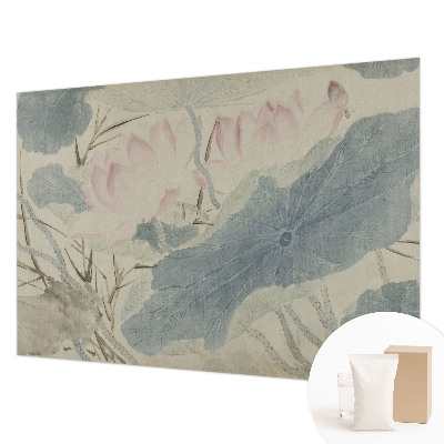 Tiskana fototapeta flis Lotosovi listi