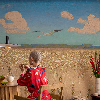 Fototapeta za dnevno sobo Pšenično polje