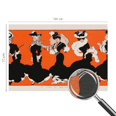 Fototapeta za steno z motivom ženskih oblek
