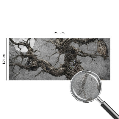 Flis fototapeta za otroško sobo z motivom skrivnostne sove