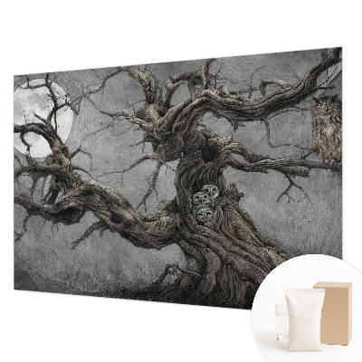 Flis fototapeta za otroško sobo Skrivnostna sova