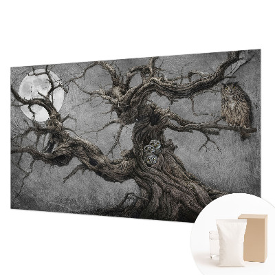 Flis fototapeta za otroško sobo Skrivnostna sova