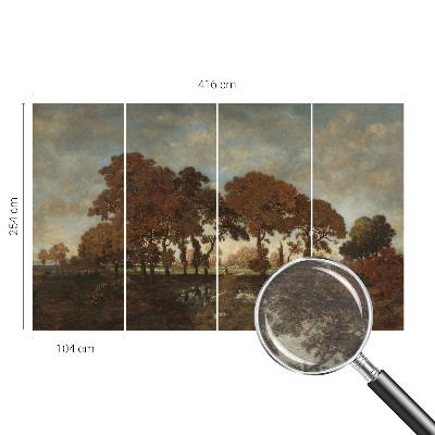 Moderna fototapeta Idilična pokrajina