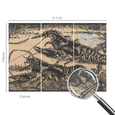 Fototapeta po meri Vodni rak