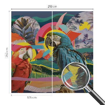 Fototapeta za spalnico Eksotične ptice