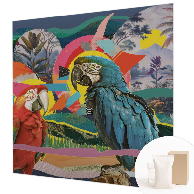 Fototapeta za spalnico Eksotične ptice