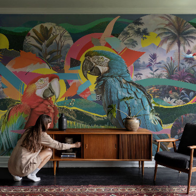 Fototapeta za spalnico Eksotične ptice