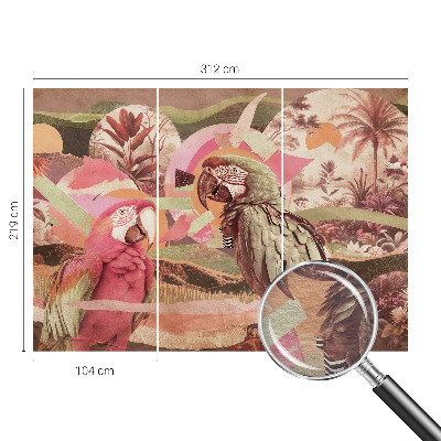 Visokokakovostna fototapeta Tropske ptice