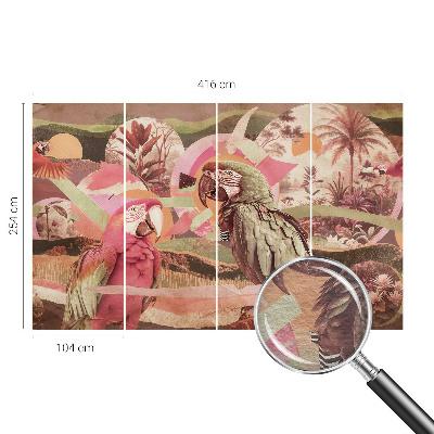 Visokokakovostna fototapeta Tropske ptice