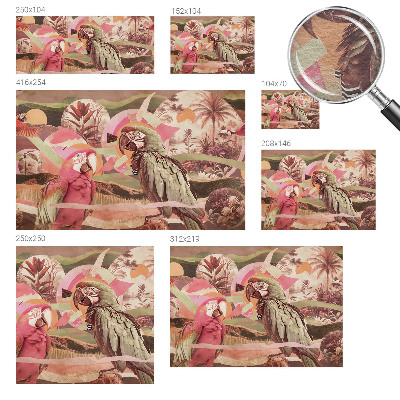 Visokokakovostna fototapeta Tropske ptice