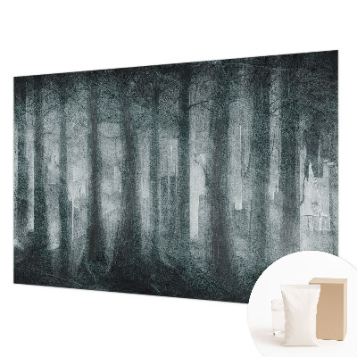 Flis fototapeta za otroško sobo Skrivnostni gozd