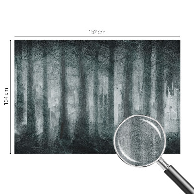 Flis fototapeta za otroško sobo Skrivnostni gozd