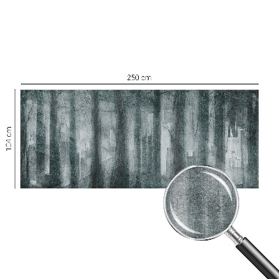 Flis fototapeta za otroško sobo s motivom skrivnostnega gozda