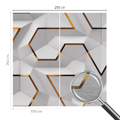 Moderna fototapeta s motivom sodobne geometrije