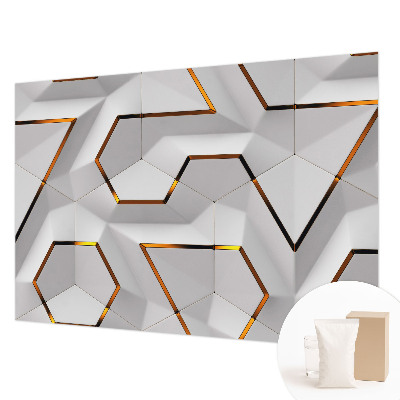 Moderna fototapeta s motivom sodobne geometrije