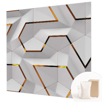 Moderna fototapeta s motivom sodobne geometrije