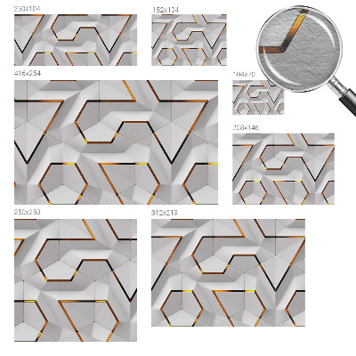Moderna fototapeta s motivom sodobne geometrije