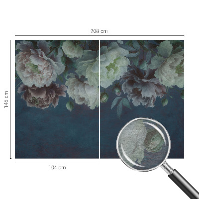 Stenska fototapeta flis Cvetlična eleganca