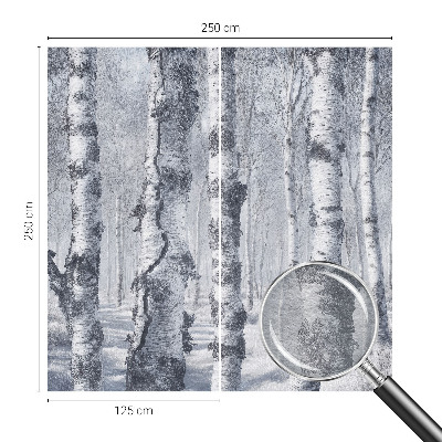 Fototapeta po meri Zmrznjena narava